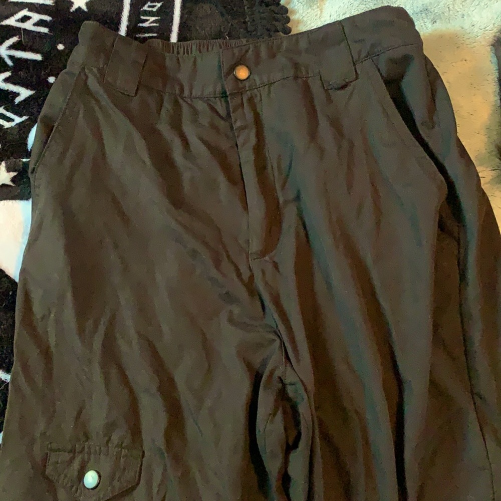 Disturbia Black Cargo Pants